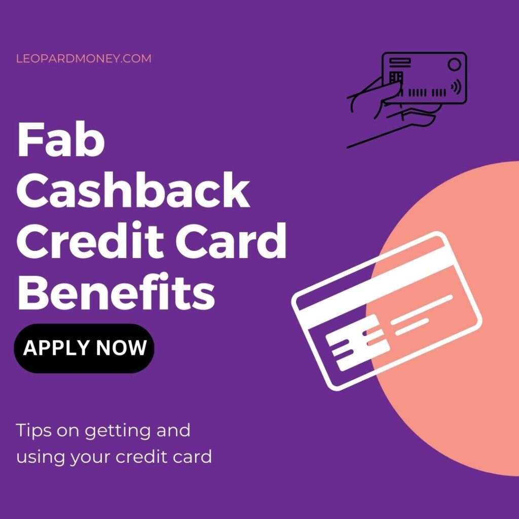 FAB Cashback Credit Card benefits